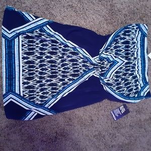 Express Strapless Dress